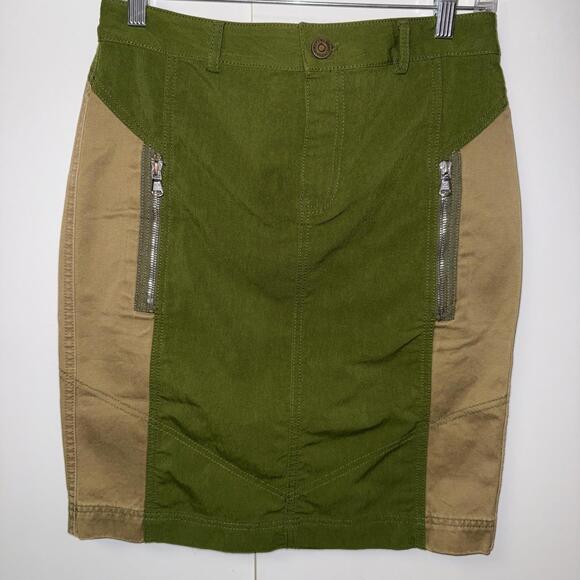 MARC JACOBS Dresses & Skirts - Marc by Marc Jacobs Pencil long Skirt Womens 2 Green/Khaki st patricks minimal
